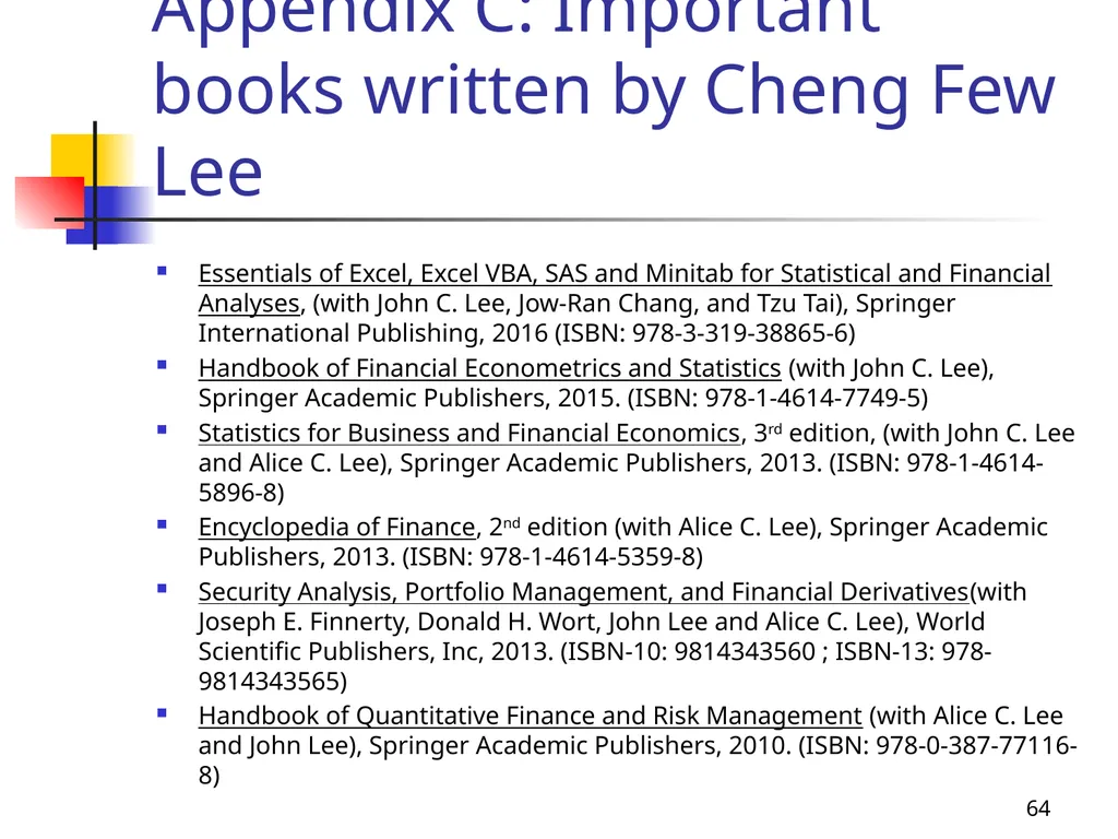 1 Introduction to Financial Econometrics, - slide 64 of 67