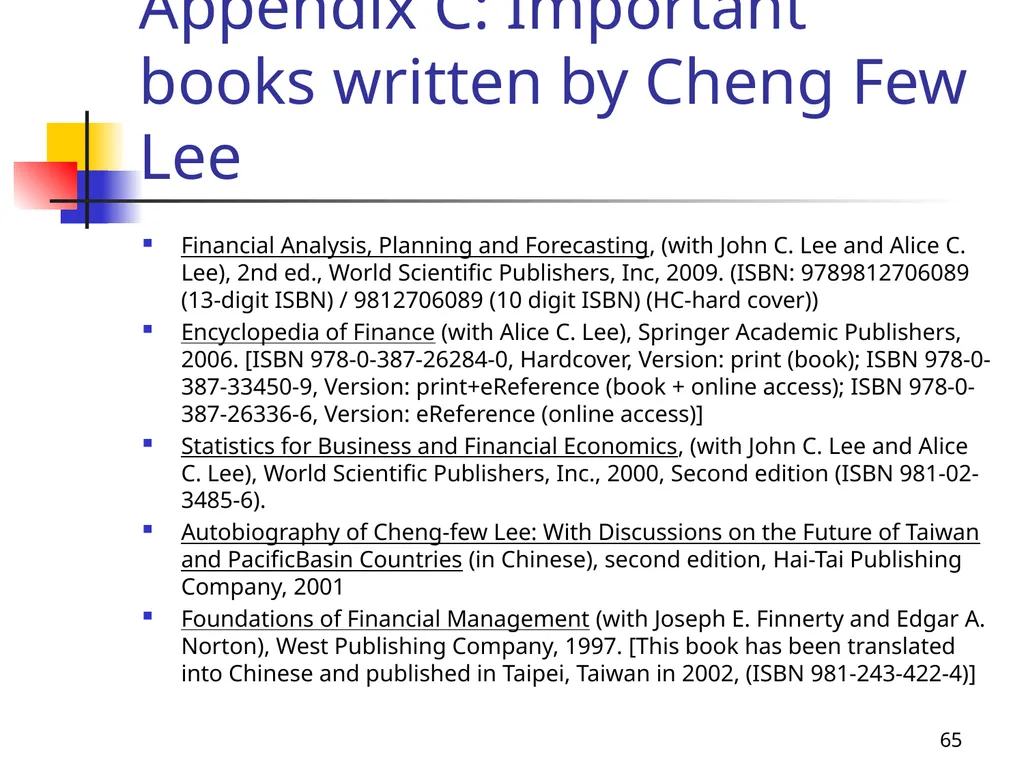 1 Introduction to Financial Econometrics, - slide 65 of 67