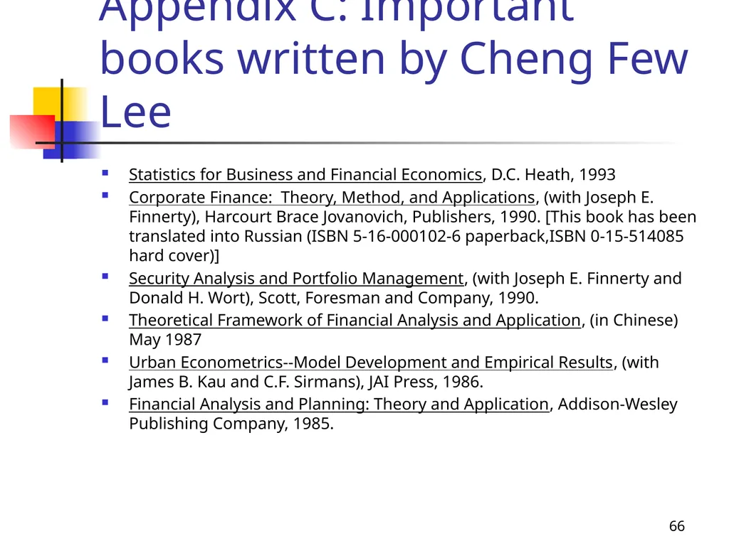 1 Introduction to Financial Econometrics, - slide 66 of 67
