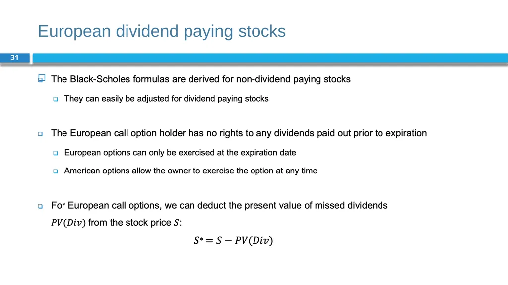 Corporate Finance for Long-Term Value Chapter 19: - slide 31 of 48