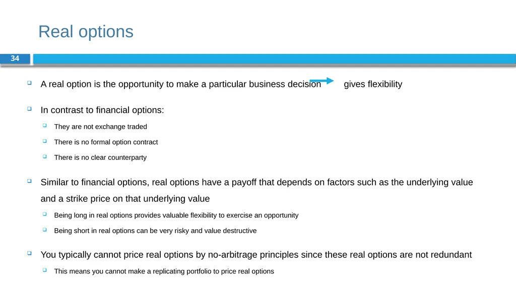Corporate Finance for Long-Term Value Chapter 19: - slide 34 of 48