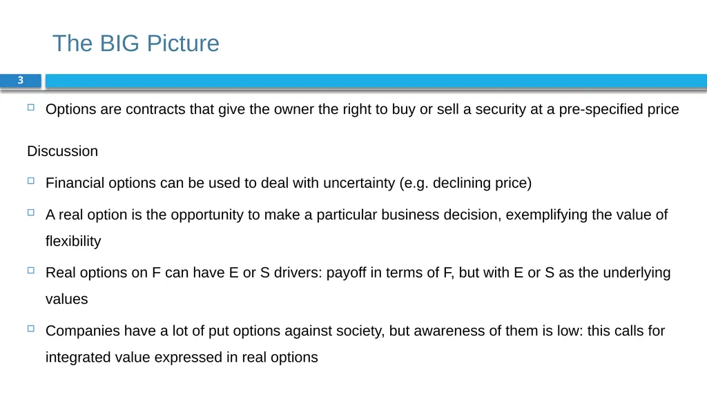 Corporate Finance for Long-Term Value Chapter 19: - slide 3 of 48