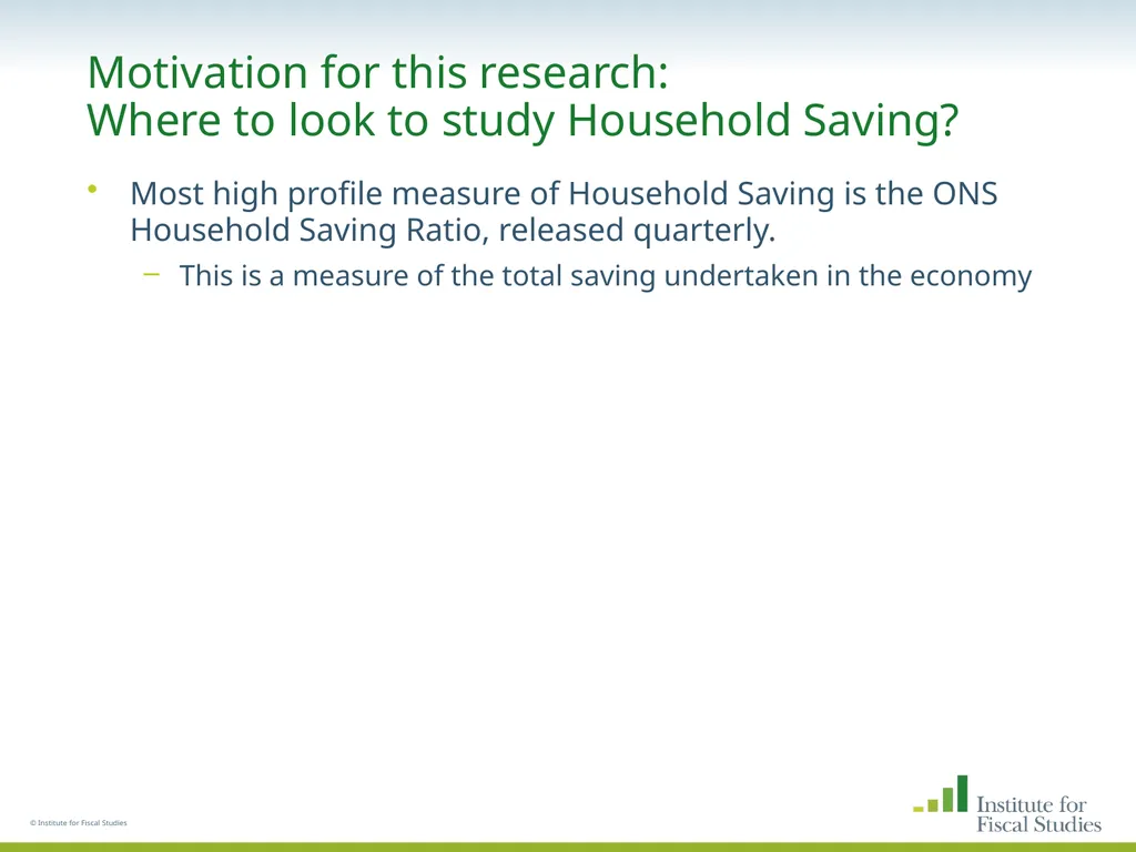 © Institute for Fiscal Studies The wealth and - slide 3 of 35