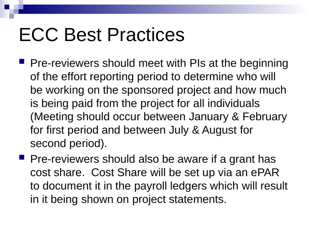 Effort Reporting Overview Summer 2023 Goals of - slide 24 of 27