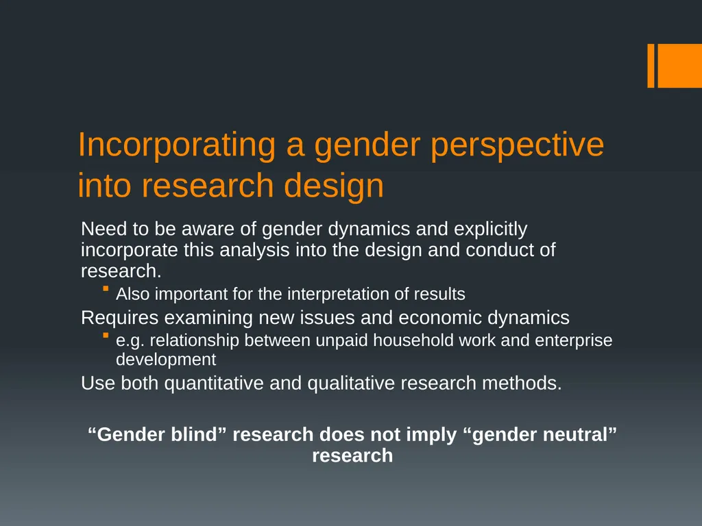 Incorporating a Gender Perspective into Economic - slide 14 of 15