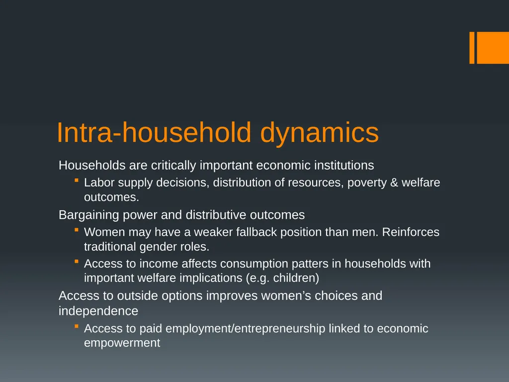 Incorporating a Gender Perspective into Economic - slide 10 of 15