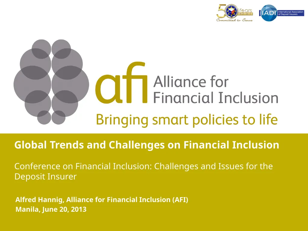 Global Trends and Challenges on Financial
