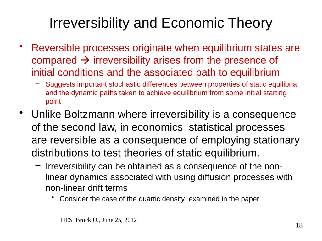 Ergodicity, Econophysics and the History of - slide 18 of 19