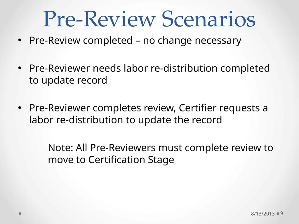 UNM Effort Certification Learn 08/13/2013 1 Why do - slide 9 of 19