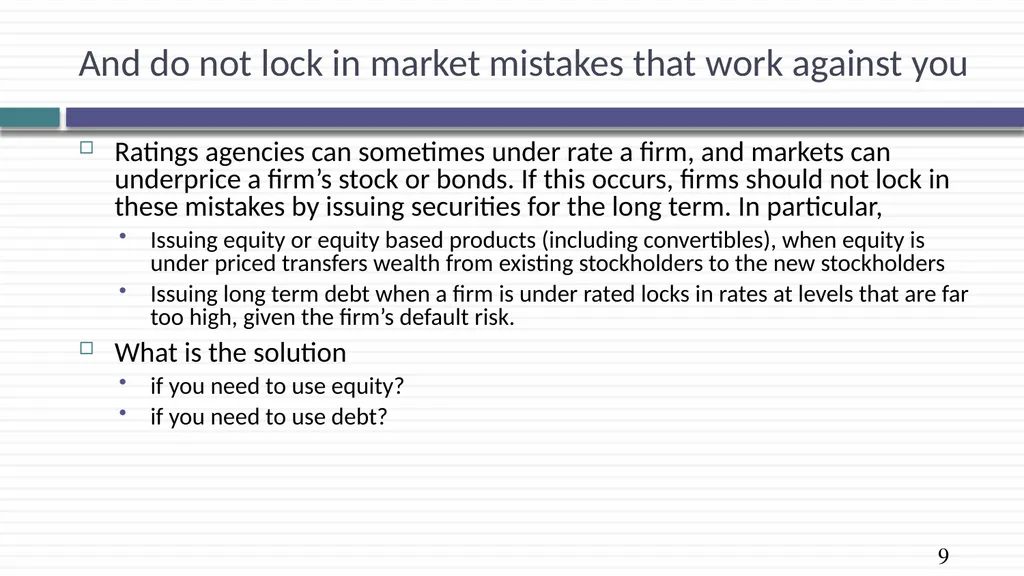 The right financing The perfect financing for you. - slide 9 of 17