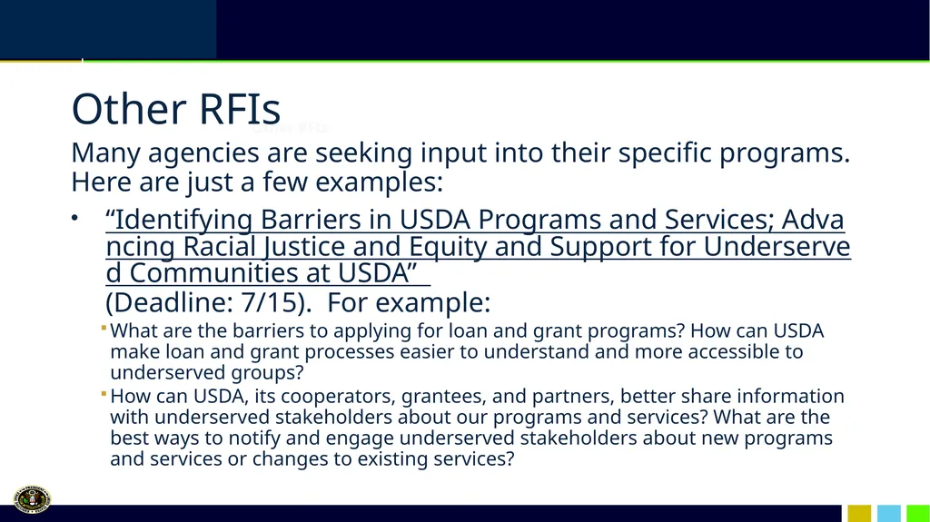 Equity and Innovation in Grants Management Joel - slide 4 of 8