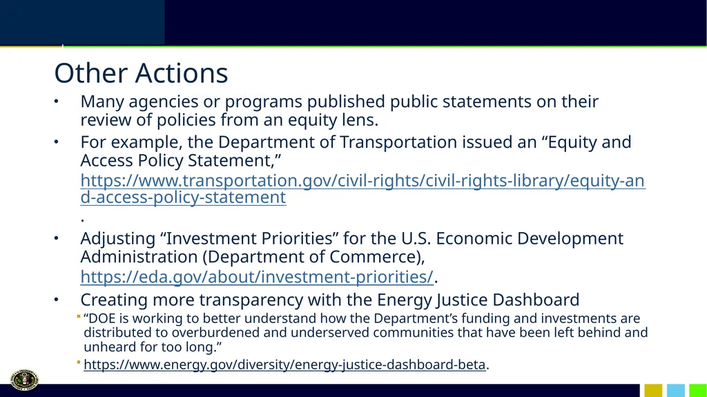 Equity and Innovation in Grants Management Joel - slide 7 of 8