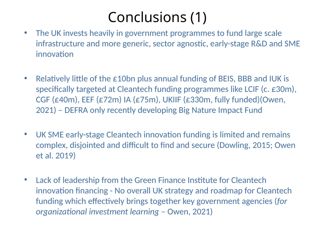 Seeding Green Innovation: Lessons for SME Finance - slide 17 of 21