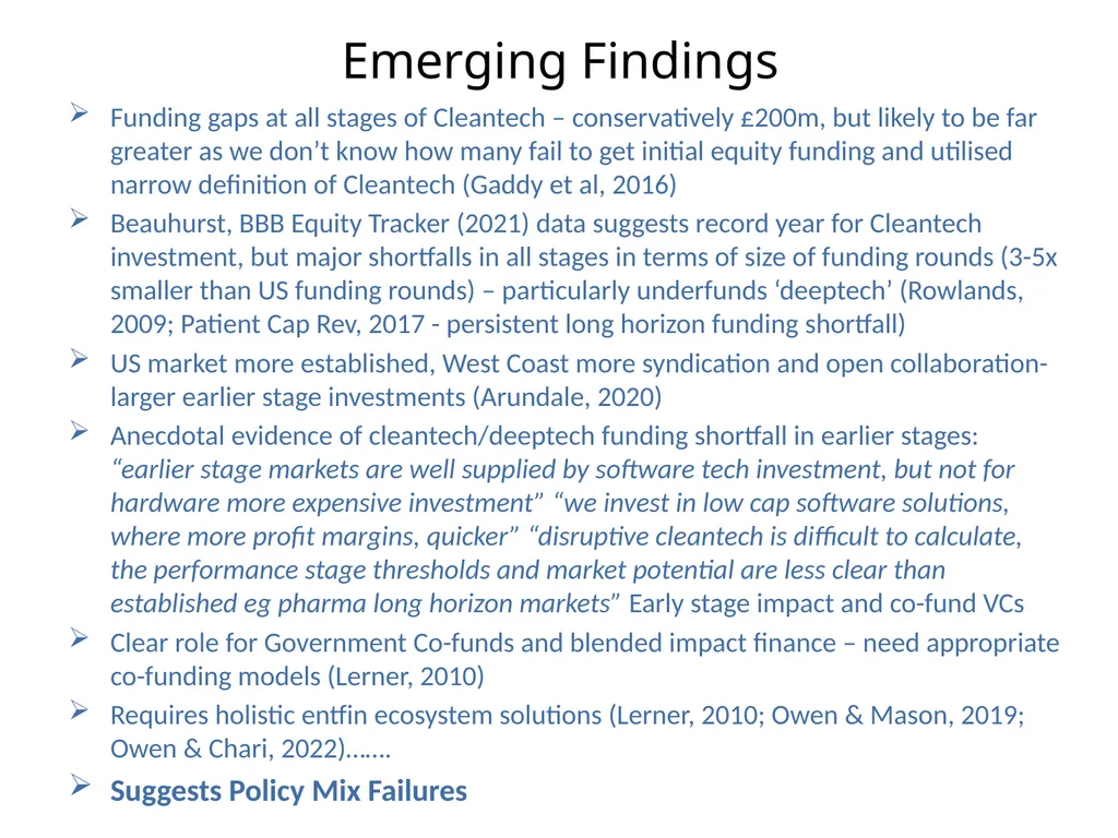 Seeding Green Innovation: Lessons for SME Finance - slide 11 of 21