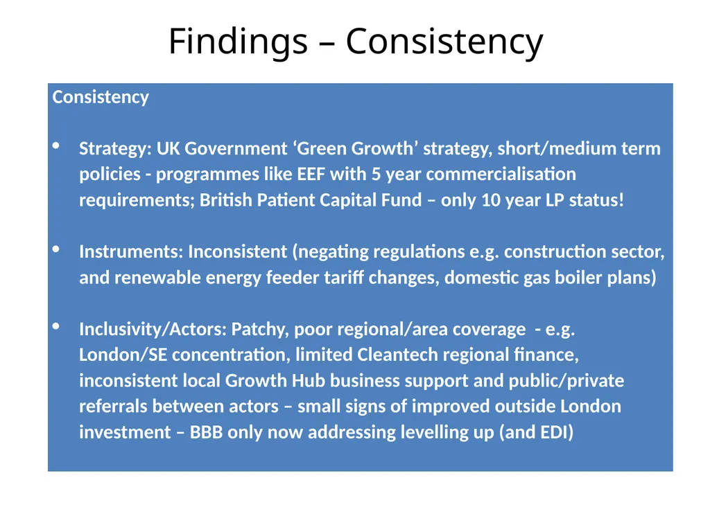 Seeding Green Innovation: Lessons for SME Finance - slide 13 of 21