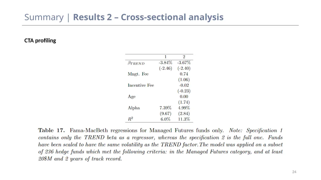 Discussion – Do you need to be a quant to - slide 24 of 25