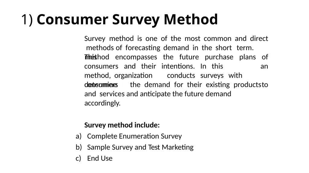 Demand Forecasting Mrs Sarika Singh FMS MLSU - slide 6 of 21