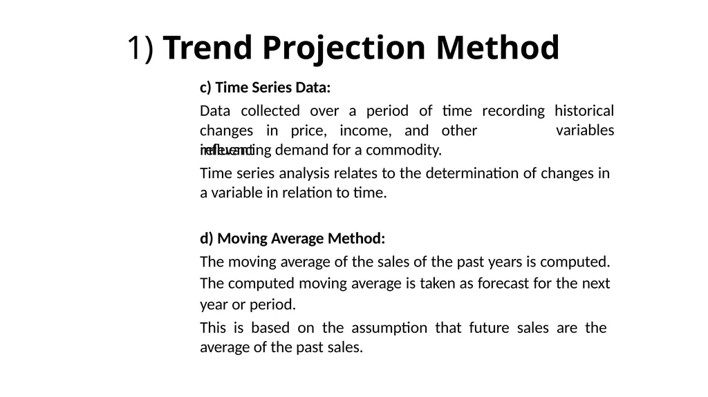 Demand Forecasting Mrs Sarika Singh FMS MLSU - slide 14 of 21