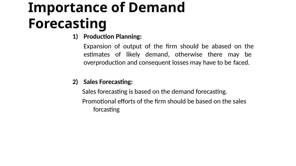 Demand Forecasting Mrs Sarika Singh FMS MLSU - slide 19 of 21