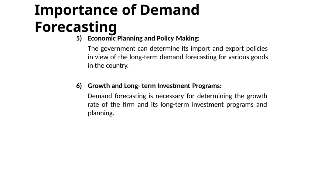 Demand Forecasting Mrs Sarika Singh FMS MLSU - slide 21 of 21
