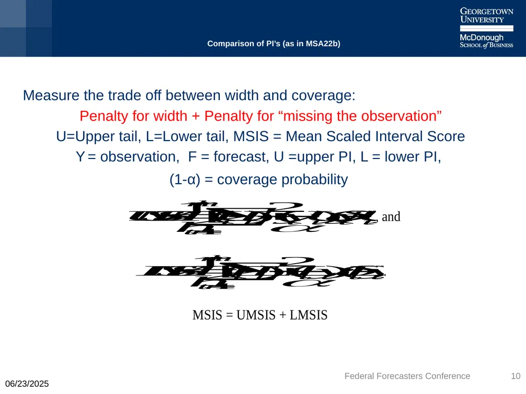 Machine Learning is Better – But When? Keith Ord - slide 10 of 25