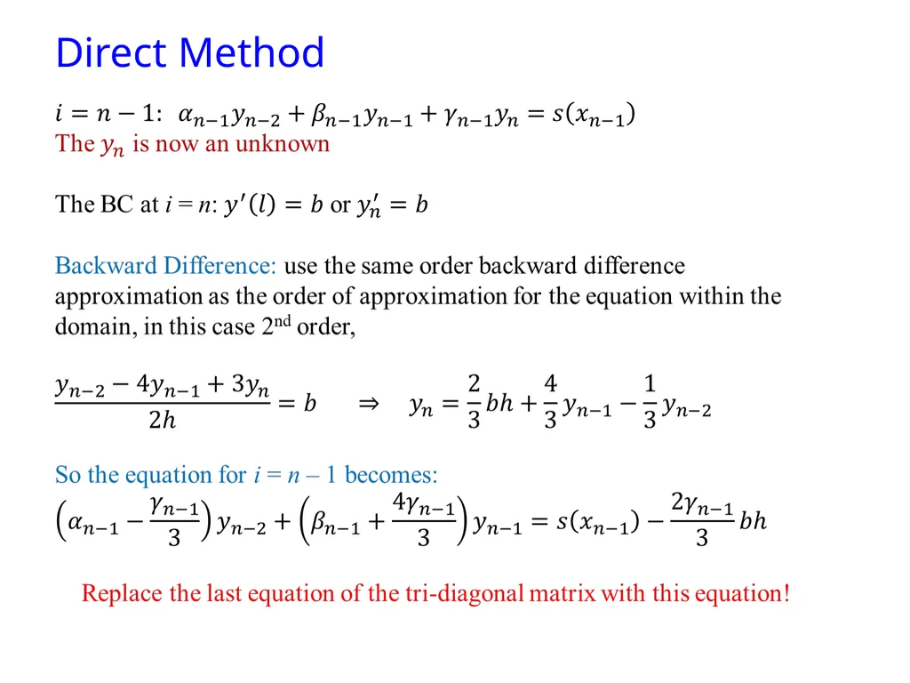 Ordinary Differential Equation The methods for - slide 12 of 36