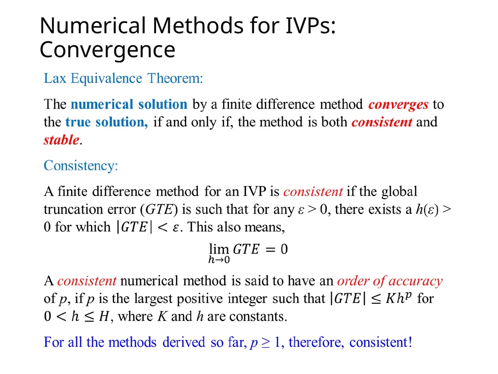 Ordinary Differential Equation The methods for - slide 19 of 36