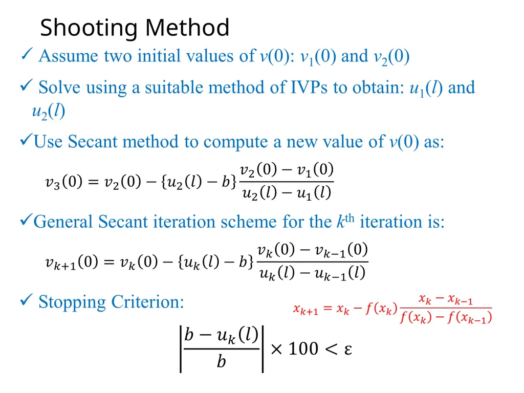 Ordinary Differential Equation The methods for - slide 7 of 36