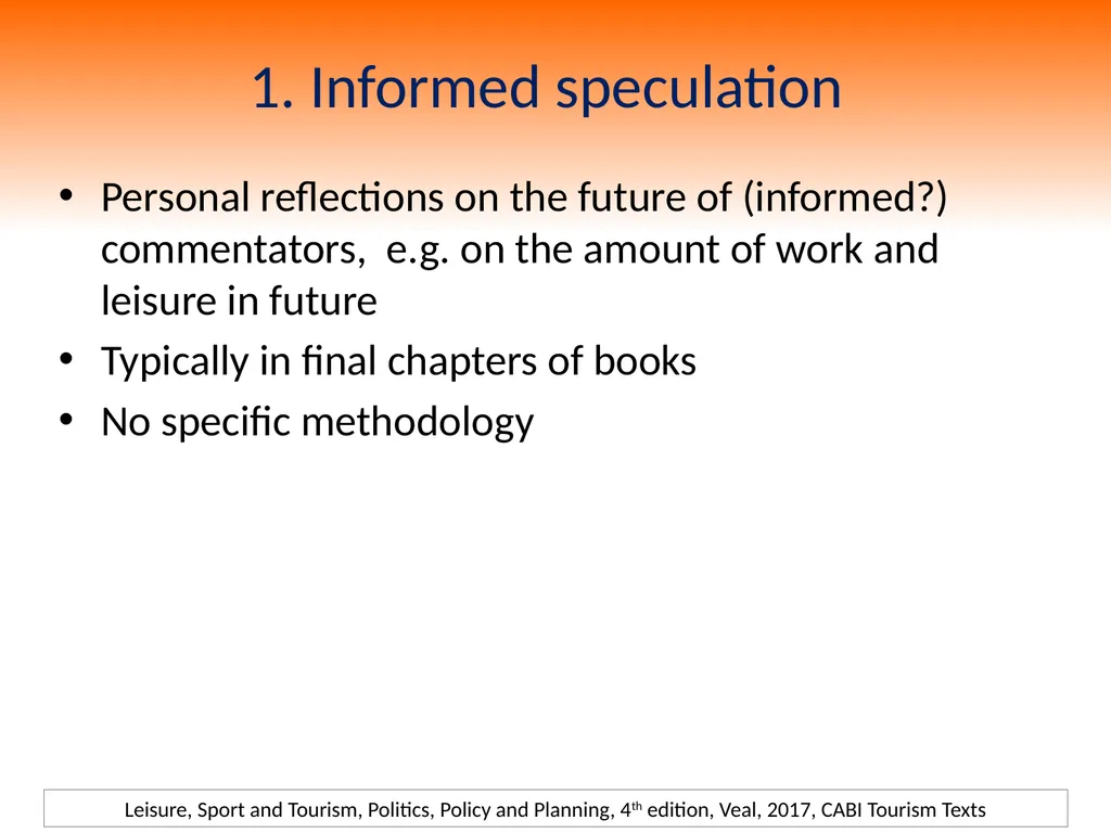 4th Edition Leisure, Sport and Tourism, Politics, - slide 15 of 25