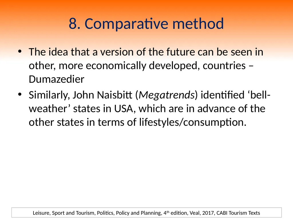 4th Edition Leisure, Sport and Tourism, Politics, - slide 24 of 25
