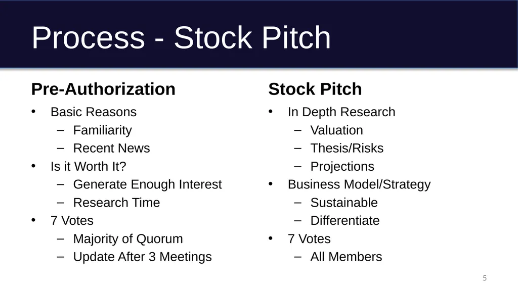 Graduate Student Managed Fund IAB Presentation - slide 5 of 16