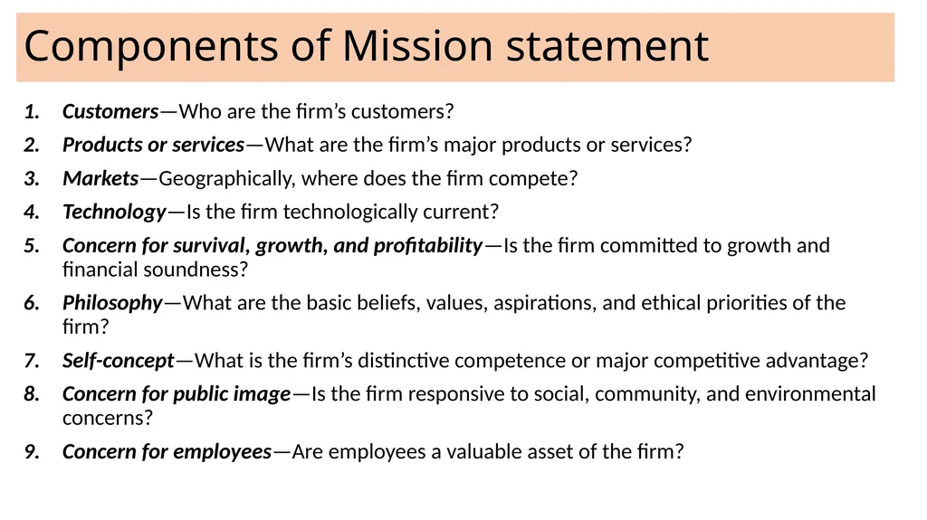 ADVANCED STRATEGIC MANAGEMENT Chapter Three The - slide 11 of 45