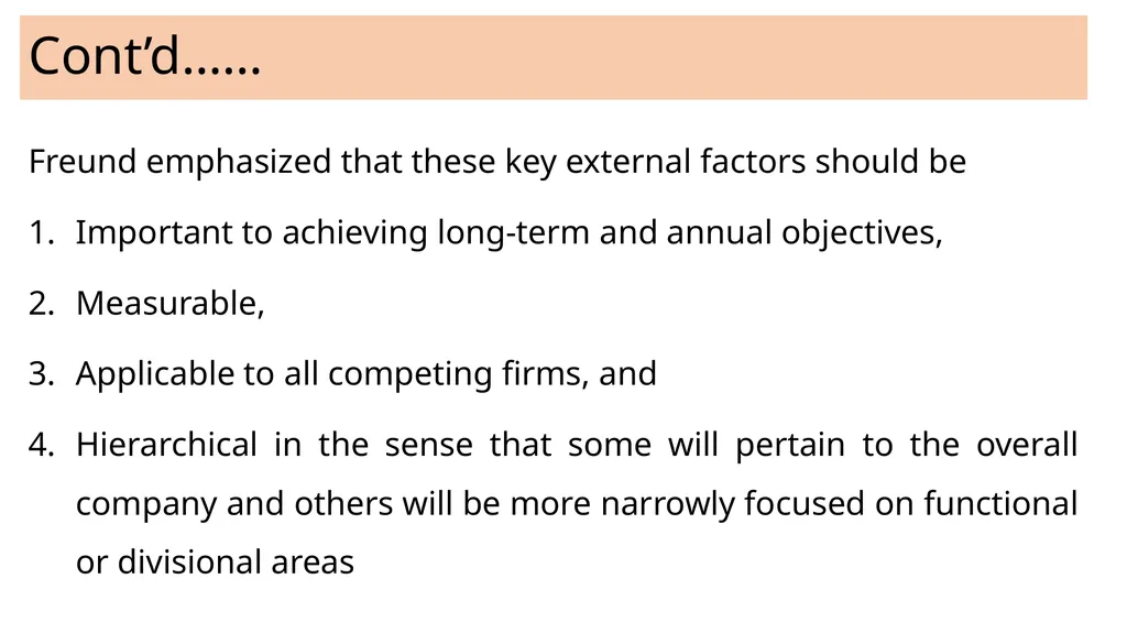 ADVANCED STRATEGIC MANAGEMENT Chapter Three The - slide 24 of 45