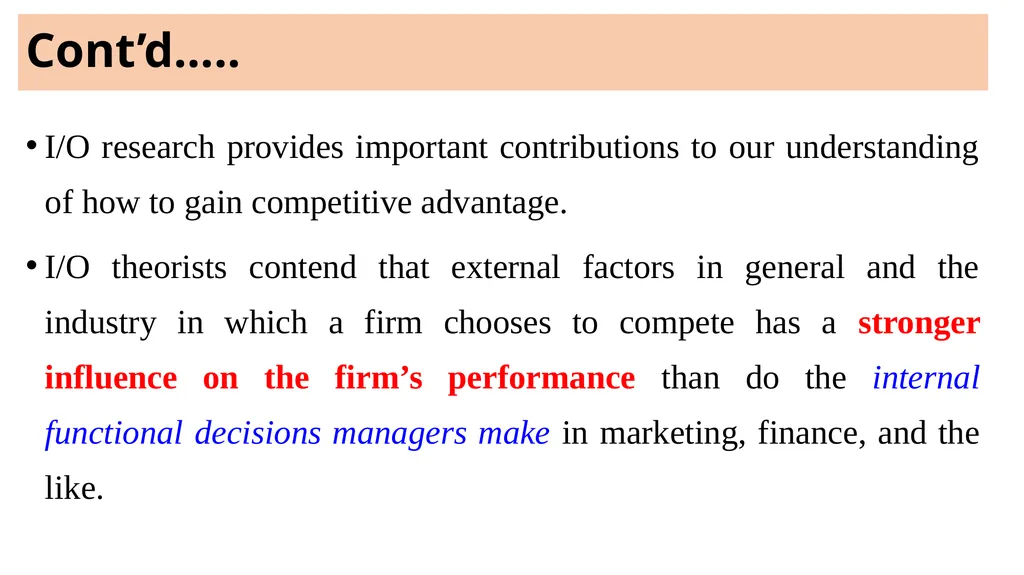 ADVANCED STRATEGIC MANAGEMENT Chapter Three The - slide 26 of 45