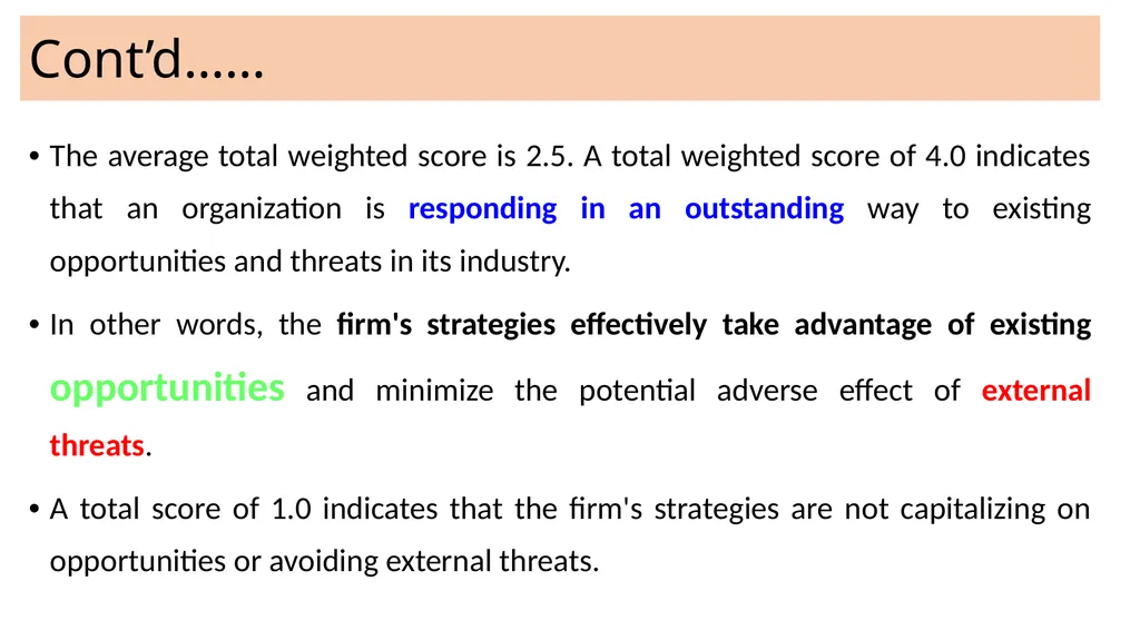 ADVANCED STRATEGIC MANAGEMENT Chapter Three The - slide 39 of 45