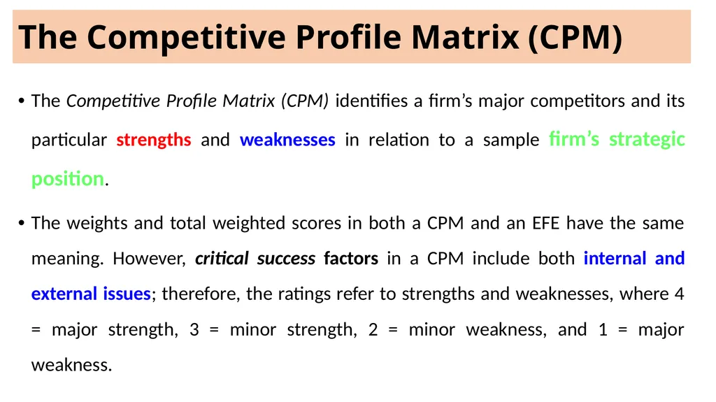 ADVANCED STRATEGIC MANAGEMENT Chapter Three The - slide 41 of 45