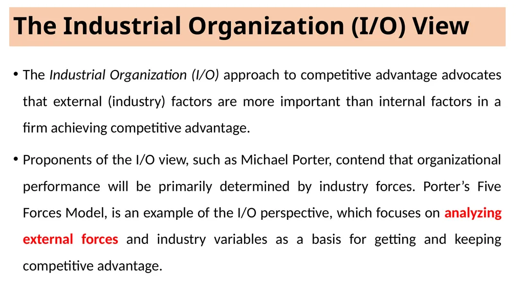 ADVANCED STRATEGIC MANAGEMENT Chapter Three The - slide 25 of 45