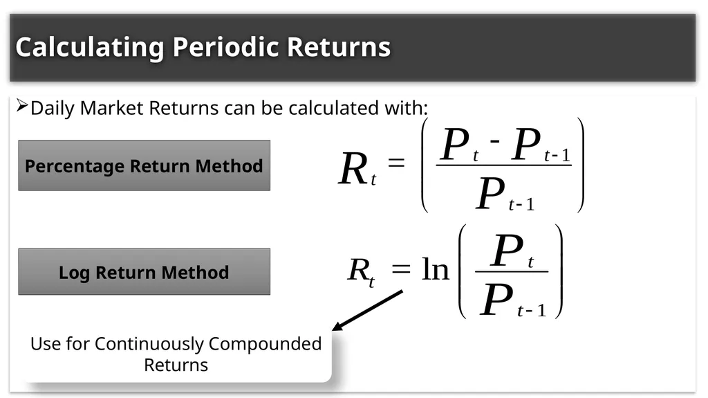 Chapter Two: Volatility Measurement Presented By: - slide 13 of 19