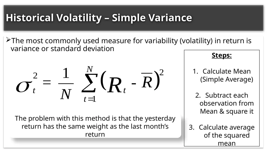 Chapter Two: Volatility Measurement Presented By: - slide 14 of 19