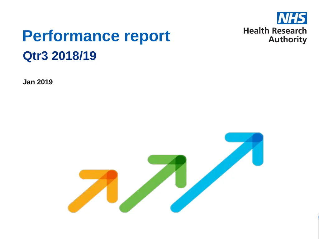 Performance report Qtr3 2018/19 Jan 2019 Contents - slide 1 of 17