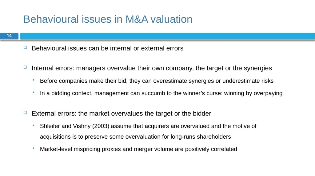 Corporate Finance for Long-Term Value Chapter 18: - slide 14 of 28