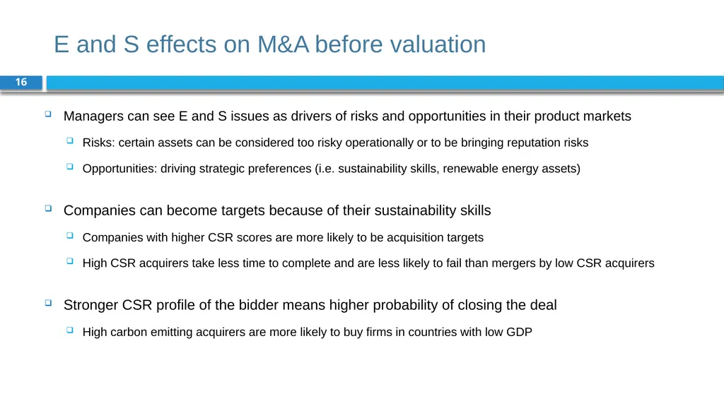 Corporate Finance for Long-Term Value Chapter 18: - slide 16 of 28
