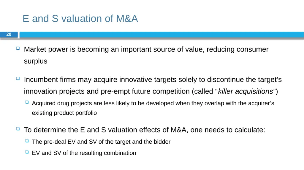 Corporate Finance for Long-Term Value Chapter 18: - slide 20 of 28