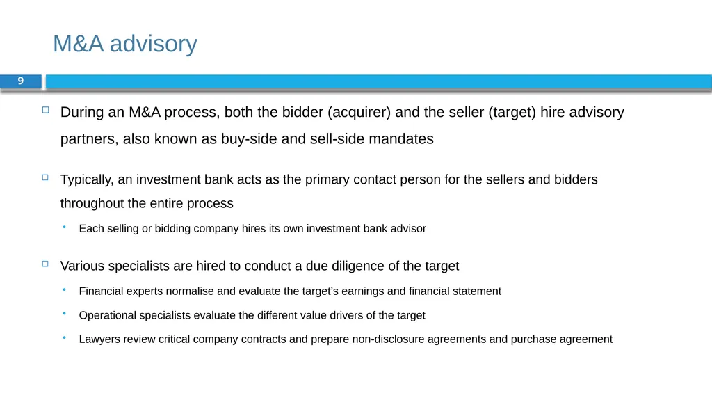 Corporate Finance for Long-Term Value Chapter 18: - slide 9 of 28
