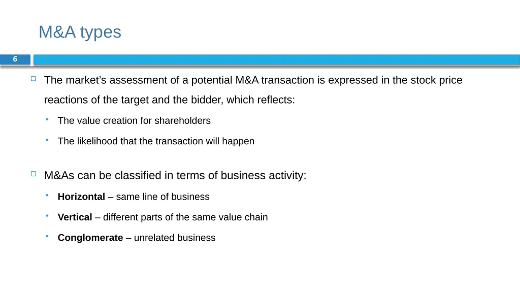 Corporate Finance for Long-Term Value Chapter 18: - slide 6 of 28