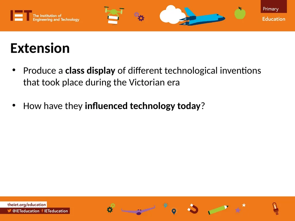 Victorian Engineering Research Using the internet - slide 6 of 6