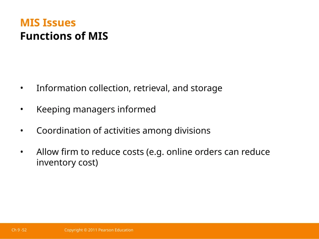 Ch 9 -1 Copyright © 2011 Pearson Education - slide 24 of 26