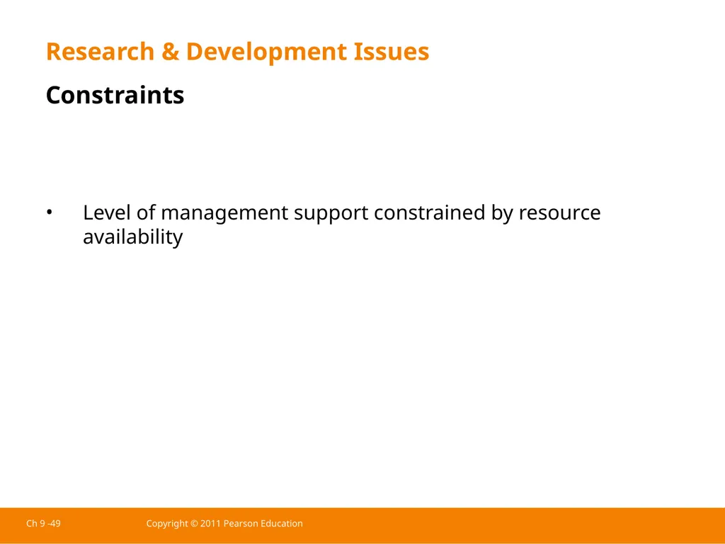 Ch 9 -1 Copyright © 2011 Pearson Education - slide 18 of 26