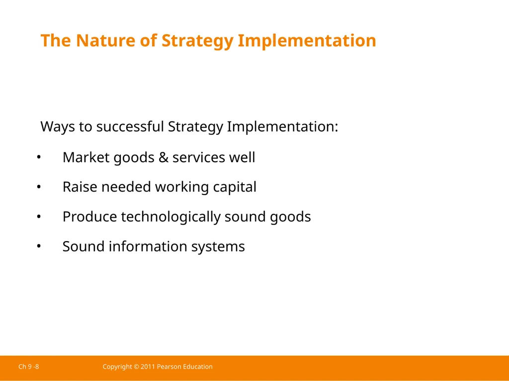 Ch 9 -1 Copyright © 2011 Pearson Education - slide 3 of 26