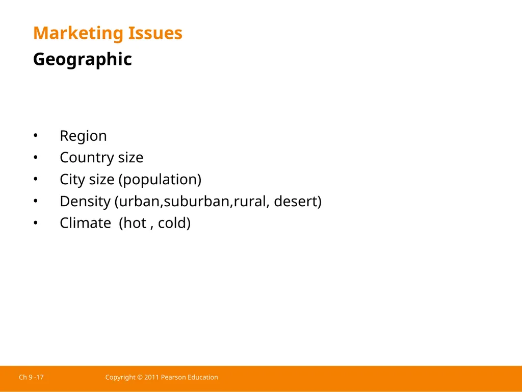 Ch 9 -1 Copyright © 2011 Pearson Education - slide 9 of 26